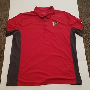Nike Falcons collar shirt